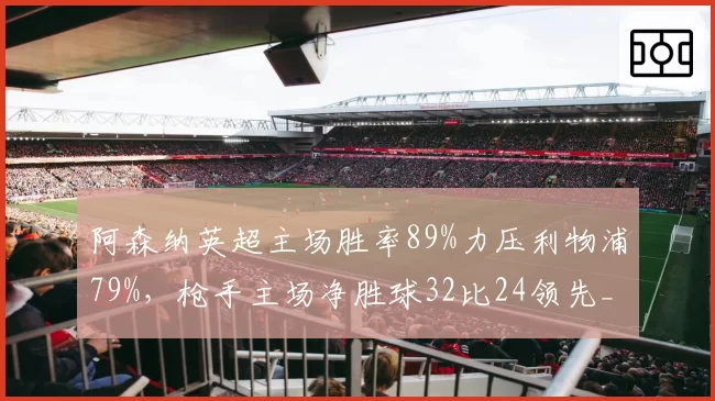 阿森纳英超主场胜率89%力压利物浦79%,枪手主场净胜球32比24领先__br_
