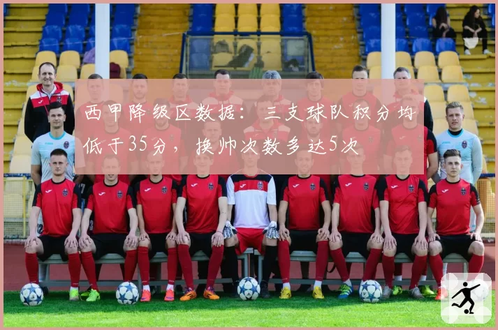 西甲降级区数据：三支球队积分均低于35分，换帅次数多达5次